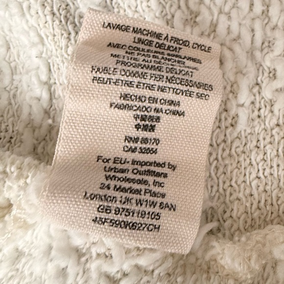 Free People Oversized Textured Knit Sweater Relaxed Fit Boho Pullover Size Small - Picture 9 of 9